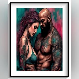 Ladyilly Luxx Framed Wall Art 8.5"×11"